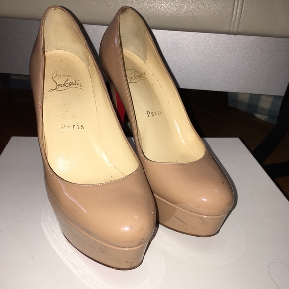 Patent nude bianca heels - Picture 5 of 5